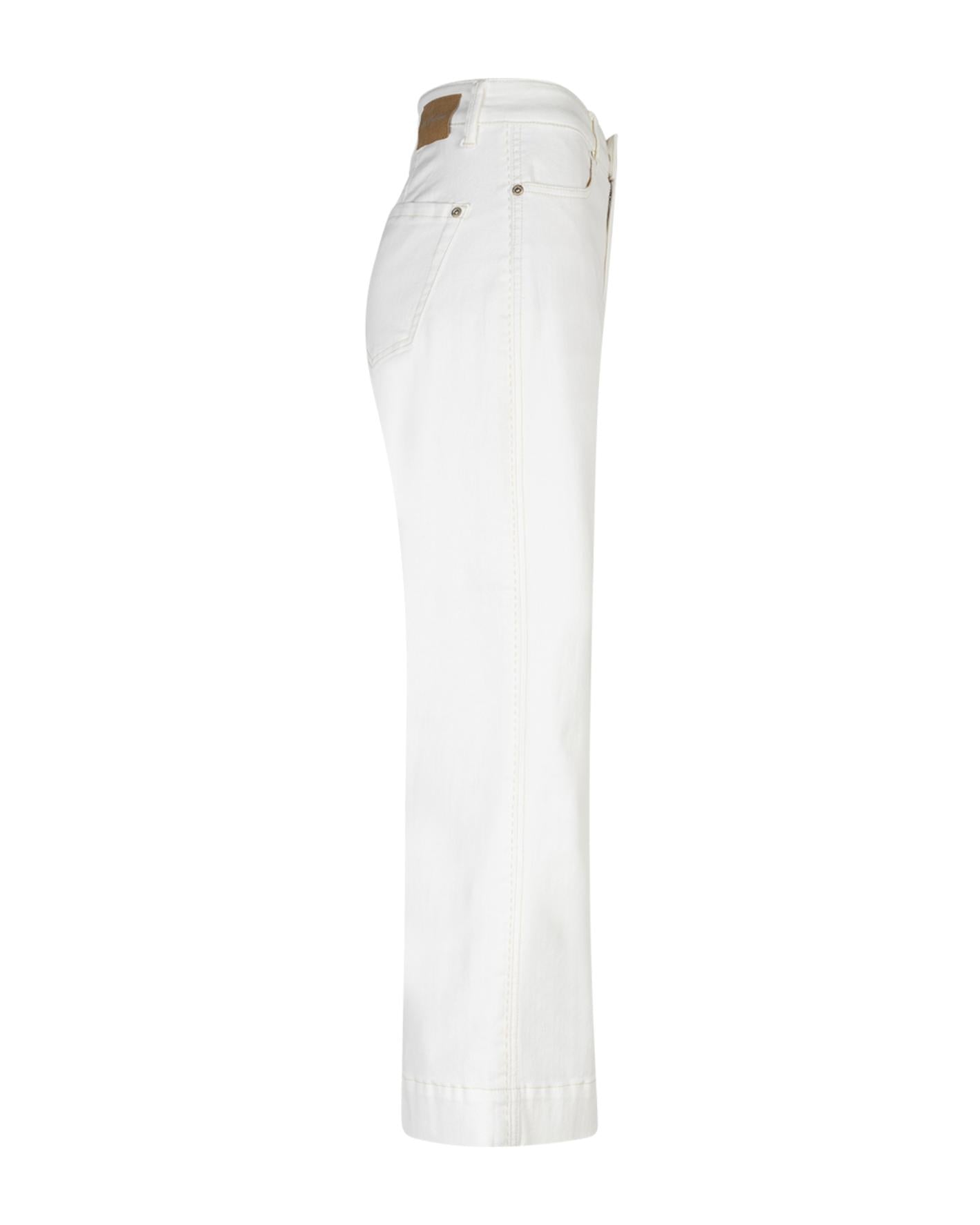 Red Button SRB4761 Conny Fancy Stitching Off White L26 jeans by Red Button shop at Dotique light denim spring style.