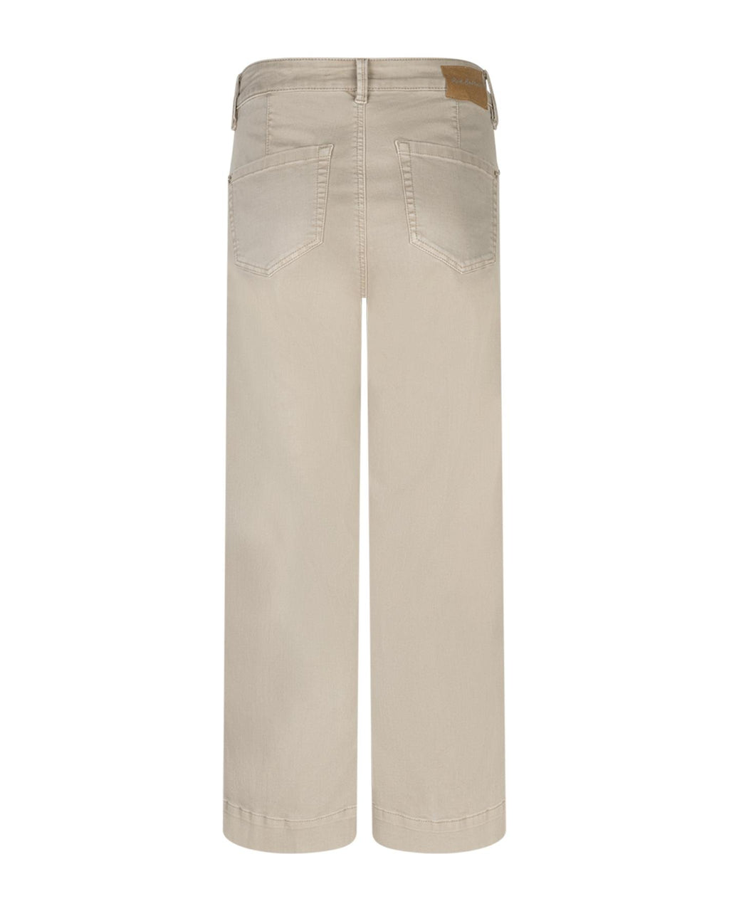 Red Button SRB4761A Conny Fancy Stitching Colour L26 Pebble trousers by Red Button shop at Dotique back view beige casual pants