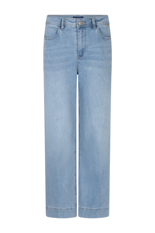 Red Button SRB4956 Conny Pressed Crease Bleach L26 light blue jeans by Red Button shop at Dotique