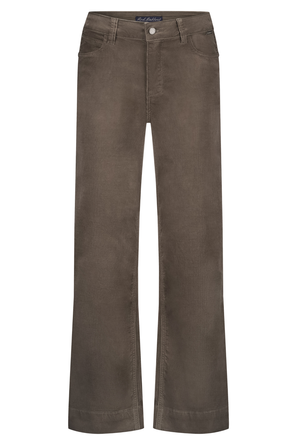 Red Button SRB4653A Conny Shiny Cord Inseam L31 Warm Taupe