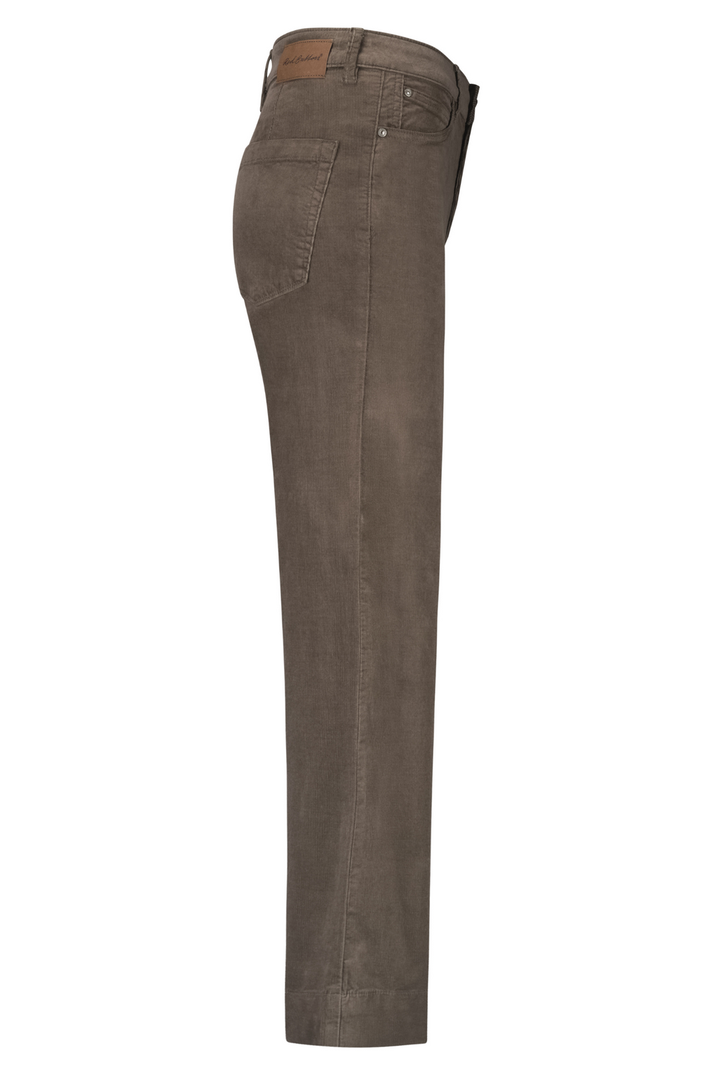 Red Button SRB4653A Conny Shiny Cord Inseam L31 Warm Taupe