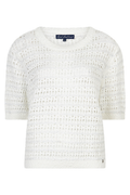Red Button SRB4891 Jolene Off White knit top by Red Button available to shop at Dotique online store.