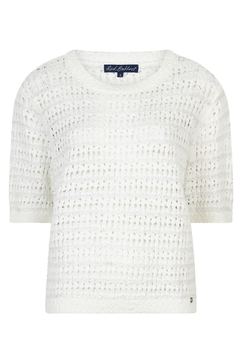 Red Button SRB4891 Jolene Off White knit top by Red Button available to shop at Dotique online store.