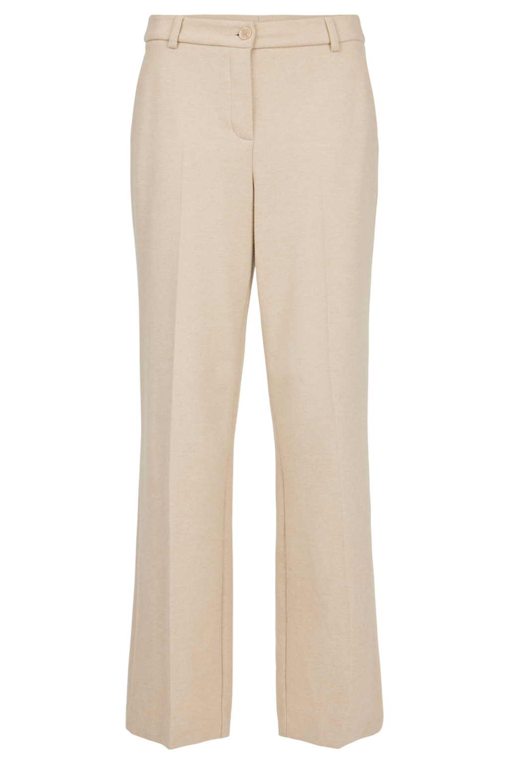 Robell Britt wide leg trousers in gold with flattering tailored fit and 80cm leg length