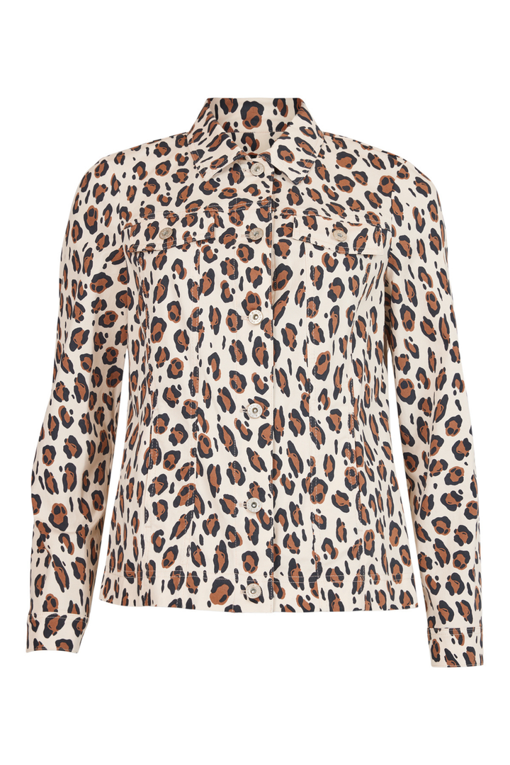 Robell 57641 5655 Happy Jacket Leopard Print