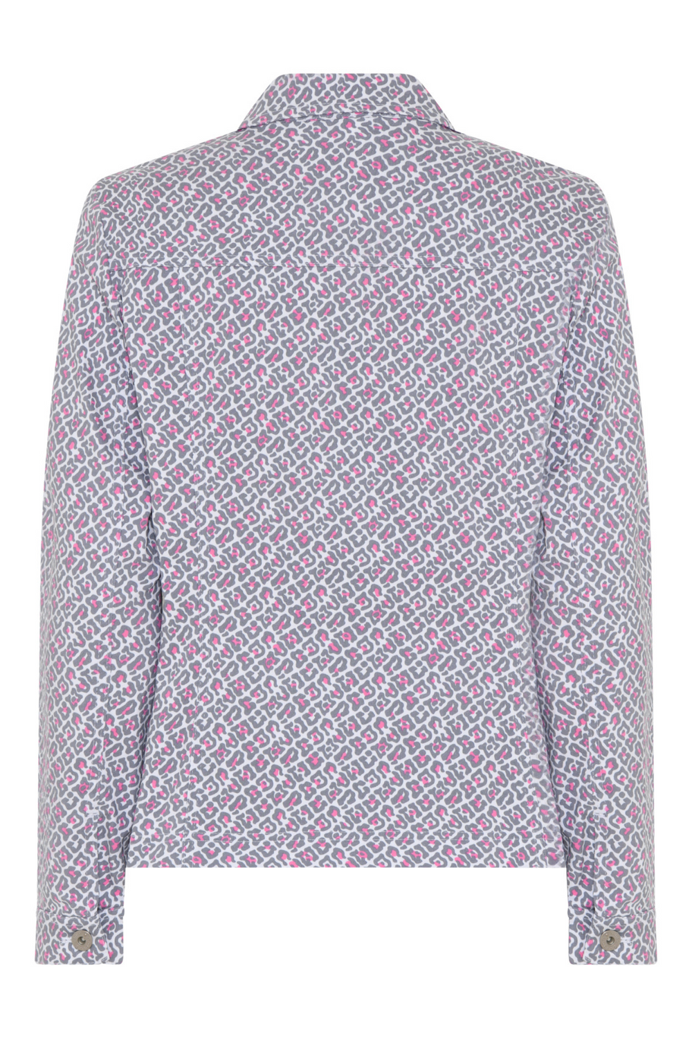 Robell Happy Jacket 57609 54708 Navy Leopard Print