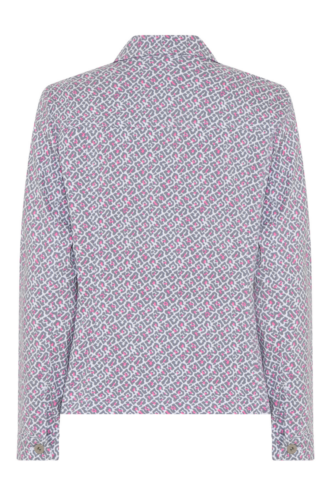 Robell Happy Jacket 57609 54708 Navy Leopard Print