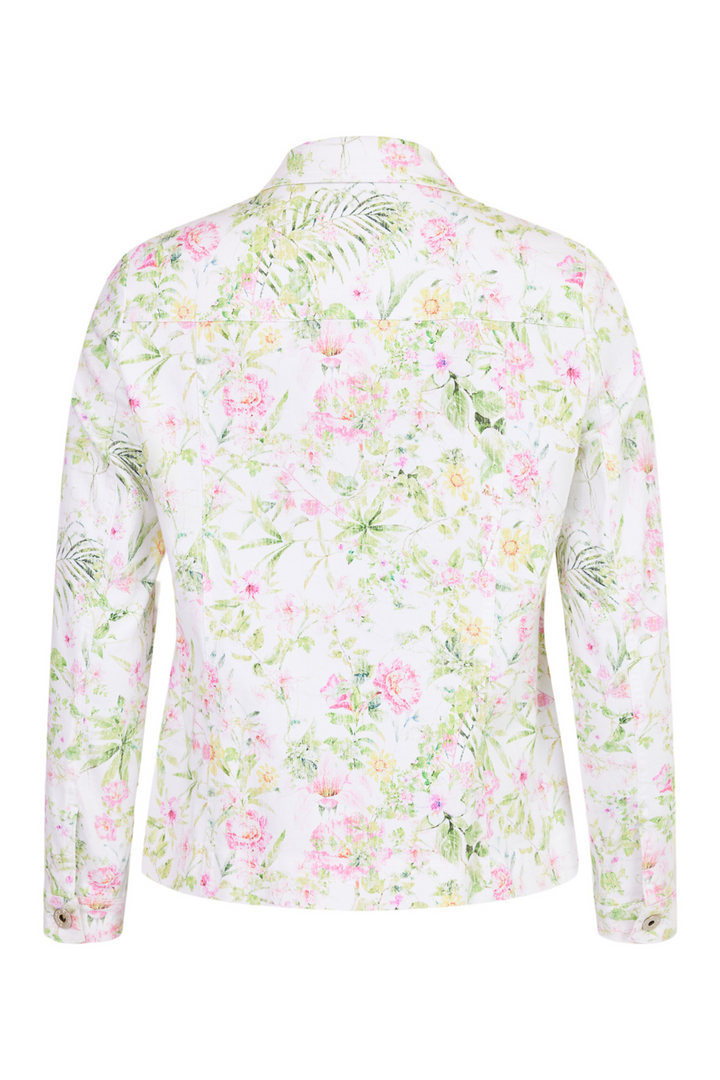 Robell 57641 5616 Pink Floral Happy Jacket