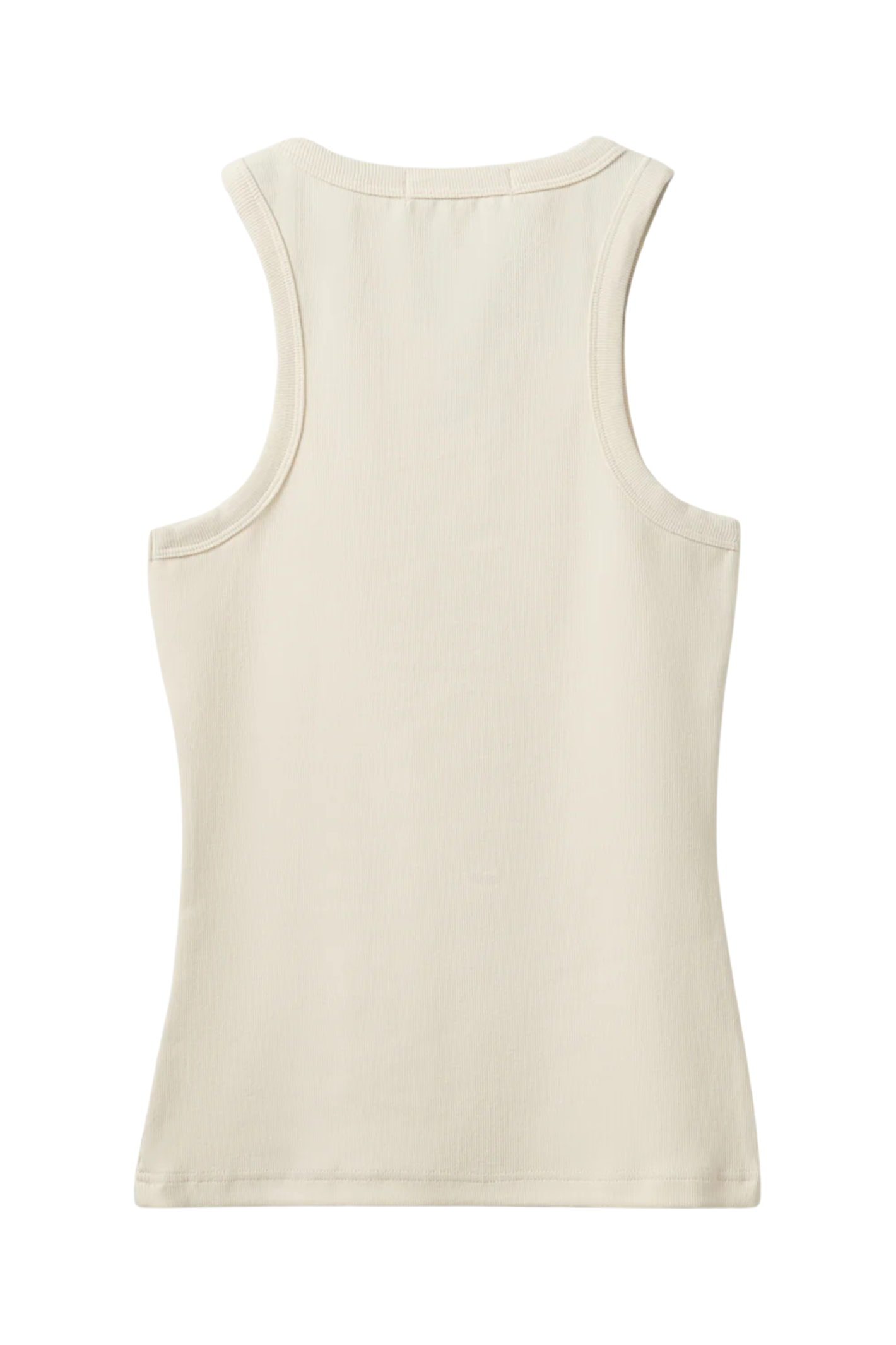 Sofie Schnoor Becasw Rib Tank Top Cream White S262362 by Sofie Schnoor, shop Sofie Schnoor at Dotique