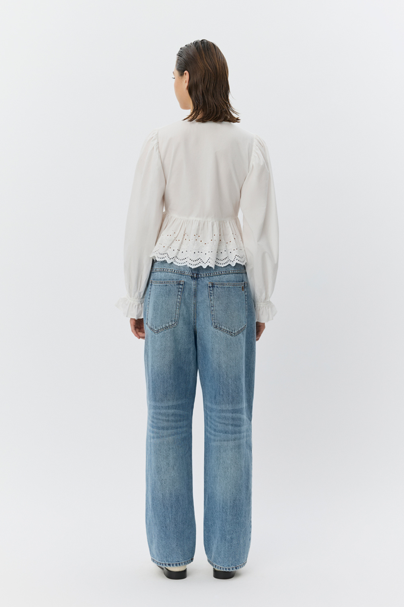 The Sofie Schnoor S261185 Ariasw Broderie Anglaise Shirt is a beautifully feminine piece with timeless appeal. Shop Sofie Schnoor at Dotique.