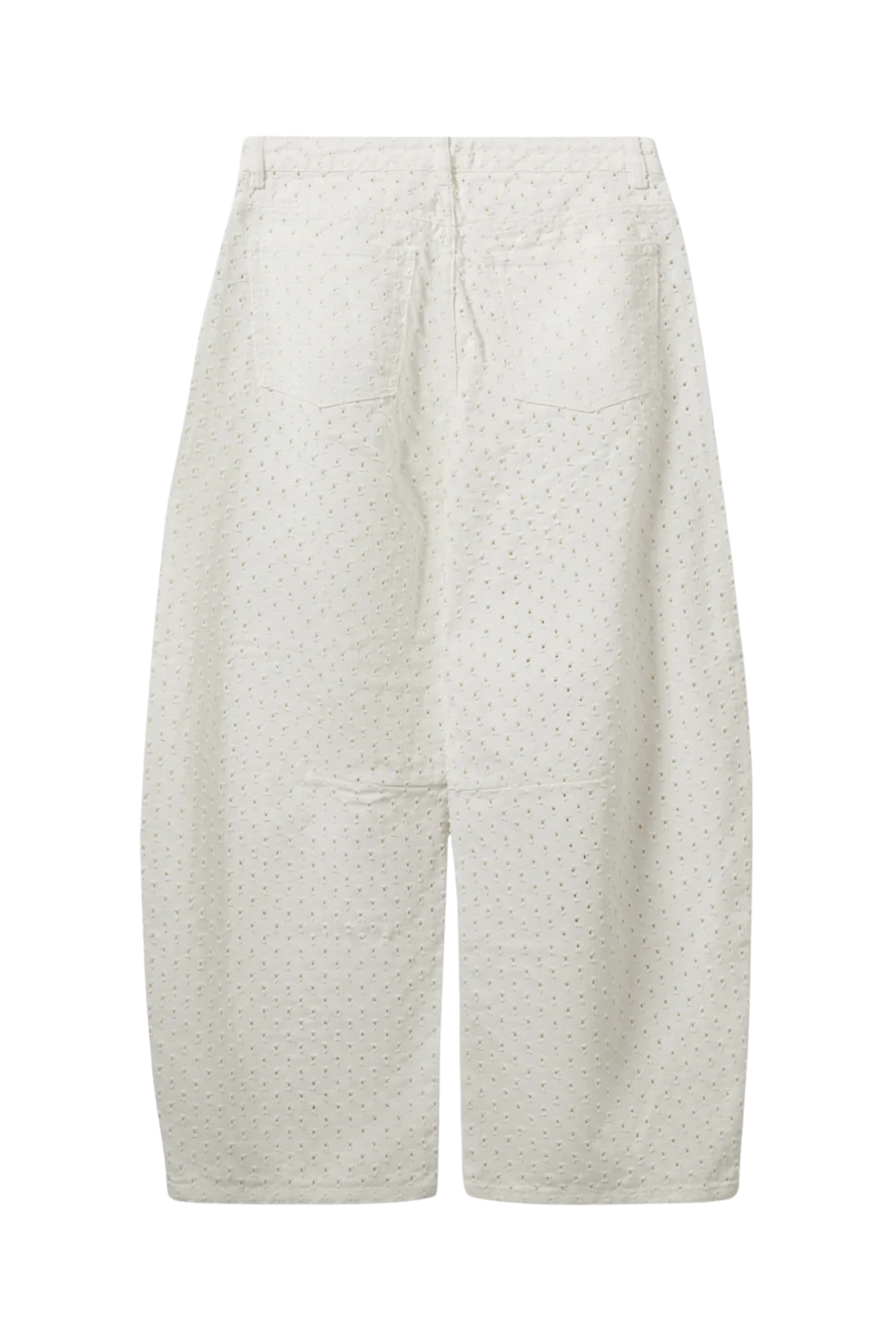 Sofie Schnoor Tomirsw Barrel Shape Jeans S262187 in off-white by Sofie Schnoor, shop Sofie Schnoor at Dotique