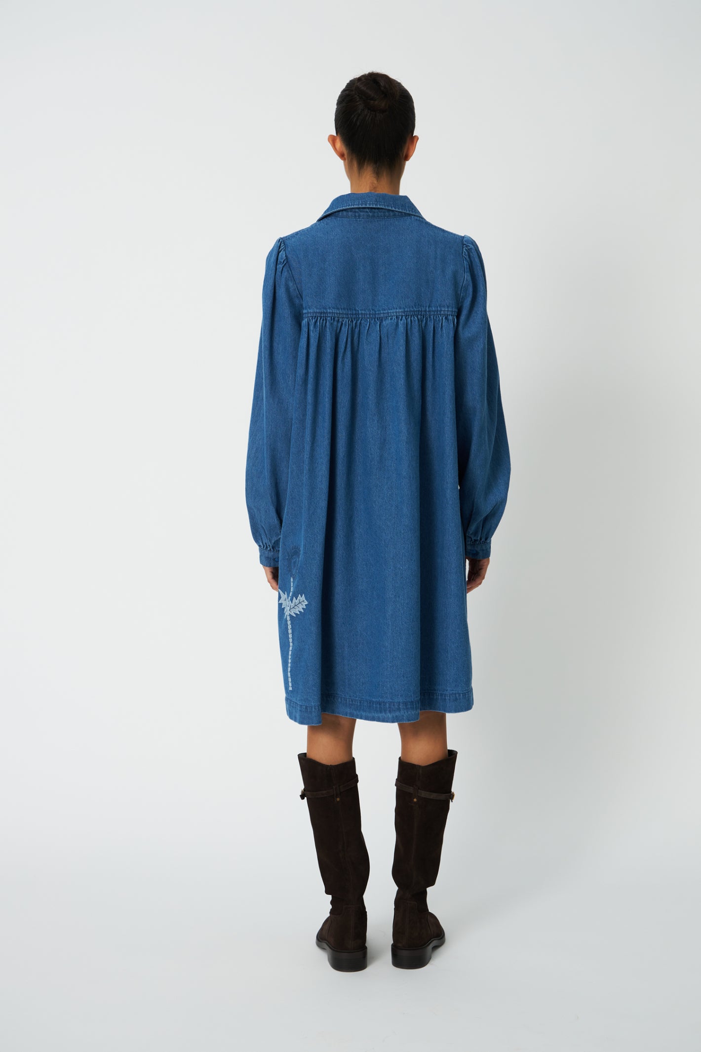 The Stella Nova Denim Dress with Artwork is the kind of piece that feels effortless but full of personality. Shop Stella Nova at Dotique.