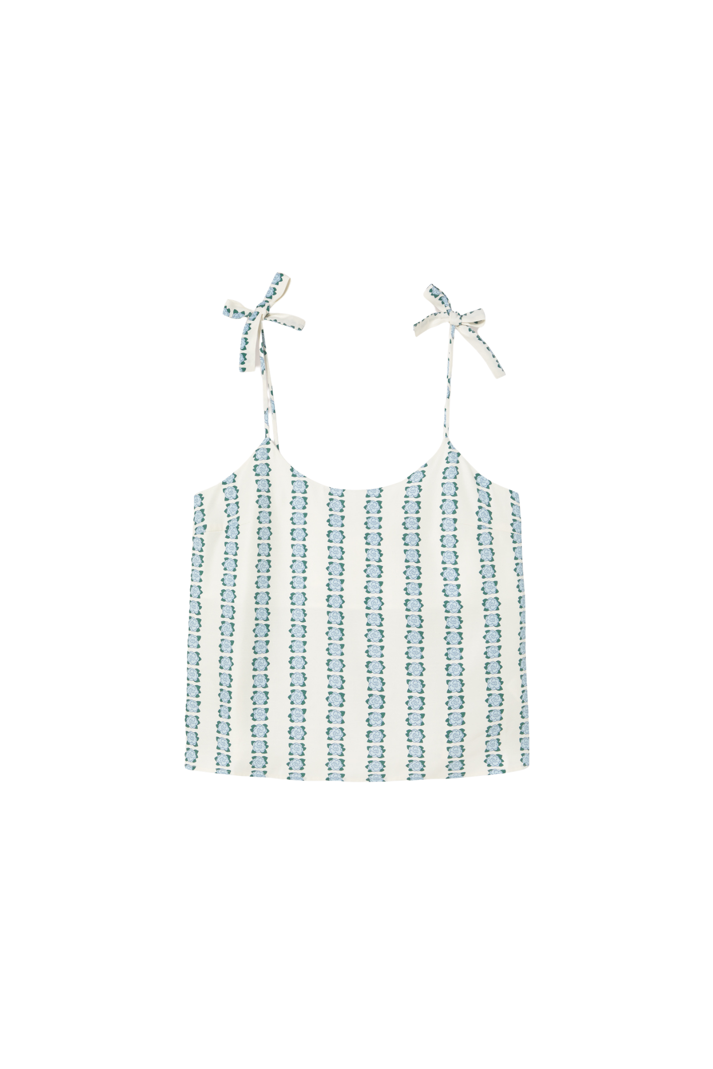 Tiny Big Sister floral striped strappy top in a soft, breathable fabric. Light, pretty and perfect for warm summer days. Shop at Dotique.