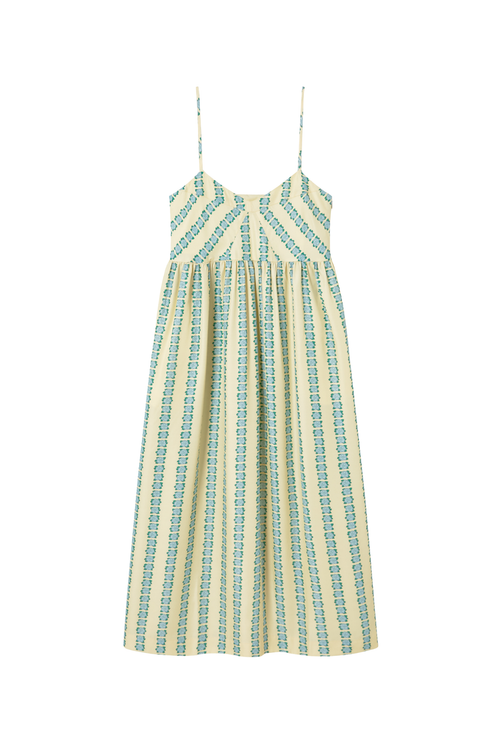 Tiny Big Sister floral strappy dress in a soft, breathable fabric blend. Light, flattering and perfect for summer. Shop at Dotique.