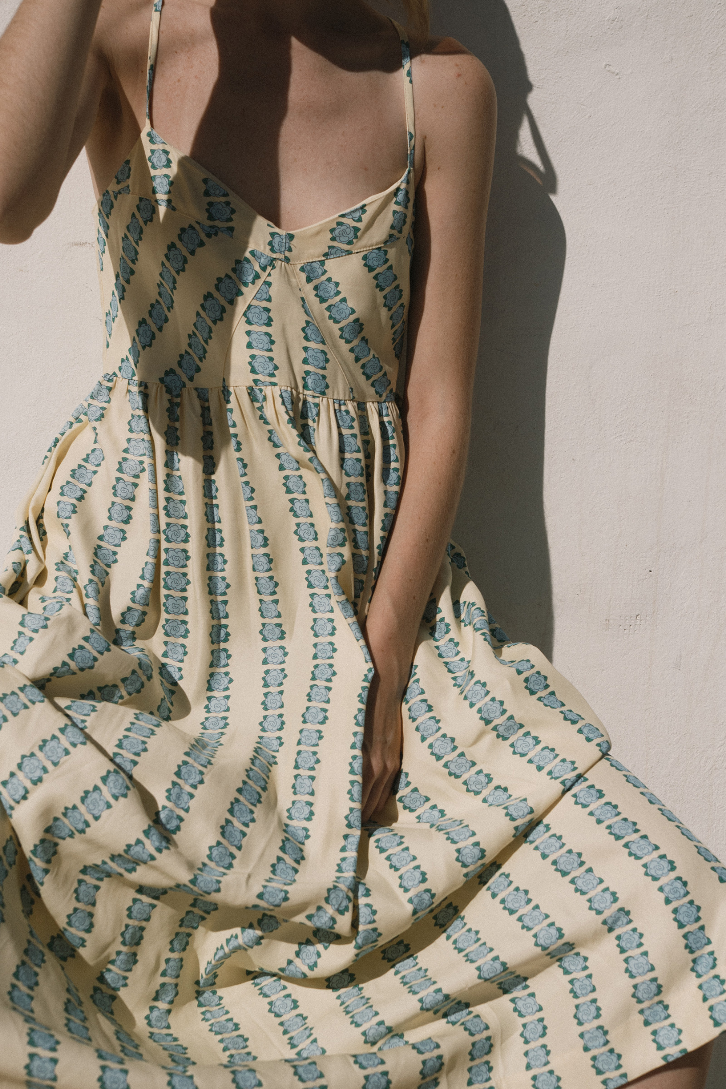 Tiny Big Sister floral strappy dress in a soft, breathable fabric blend. Light, flattering and perfect for summer. Shop at Dotique.