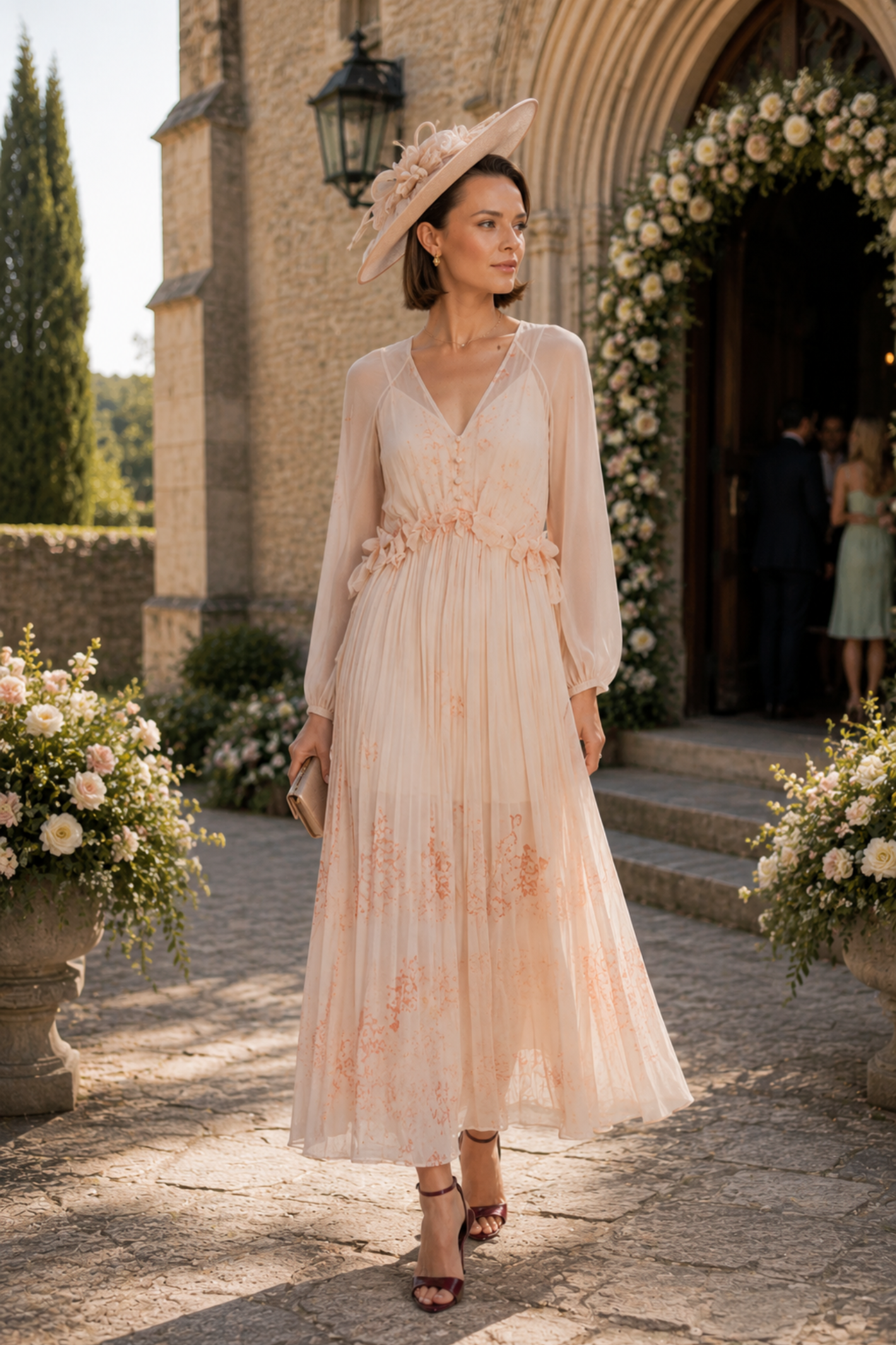Dream Catcher Juniper Dress Salmon