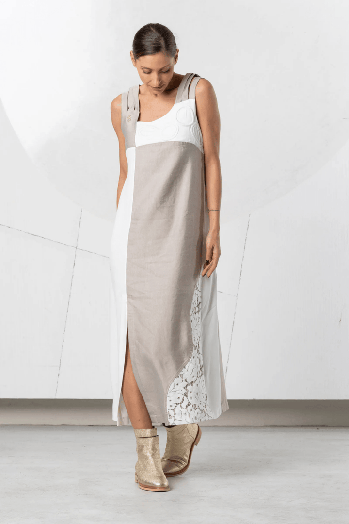 elisa-cavaletti-05080-long-dress-in-beige-and-white-linen-blend-dotique-1