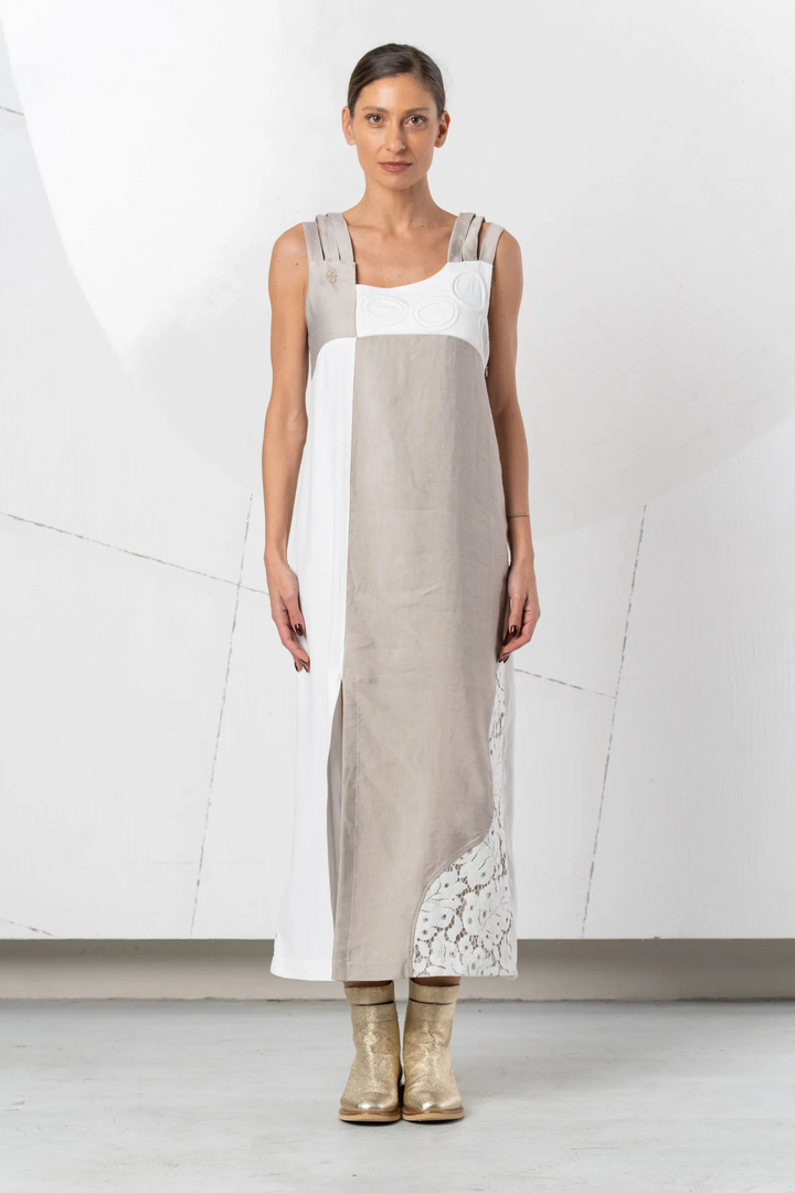 elisa-cavaletti-05080-long-dress-in-beige-and-white-linen-blend-dotique-1