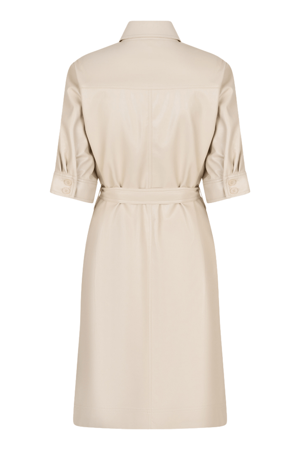 EsQualo 11508 Light Sand Dress Super Soft Vegan Leather - Dotique - EsQualo