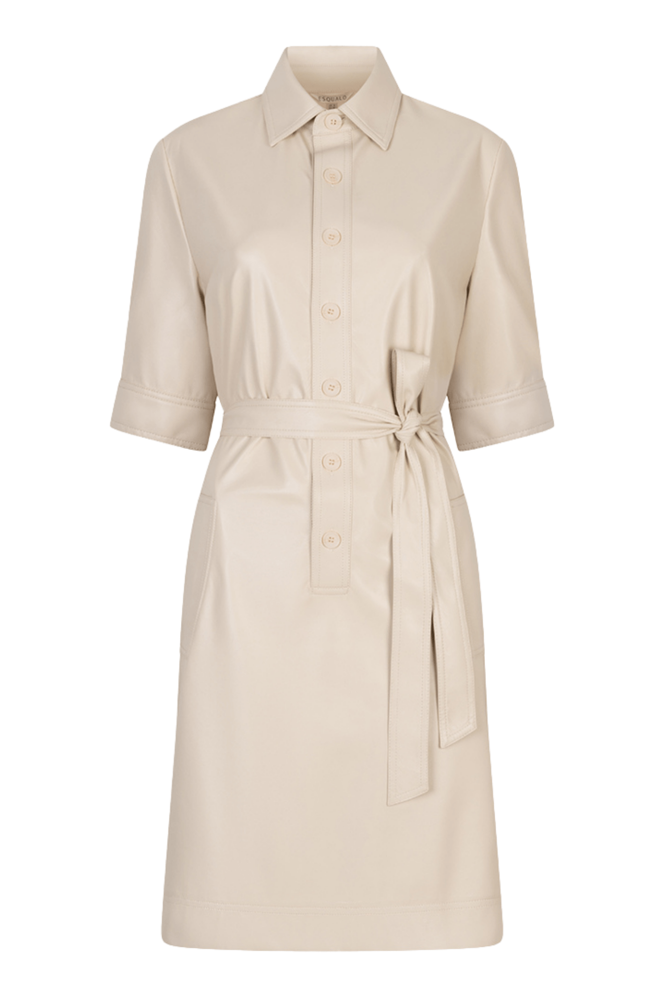 EsQualo 11508 Light Sand Dress Super Soft Vegan Leather - Dotique - EsQualo