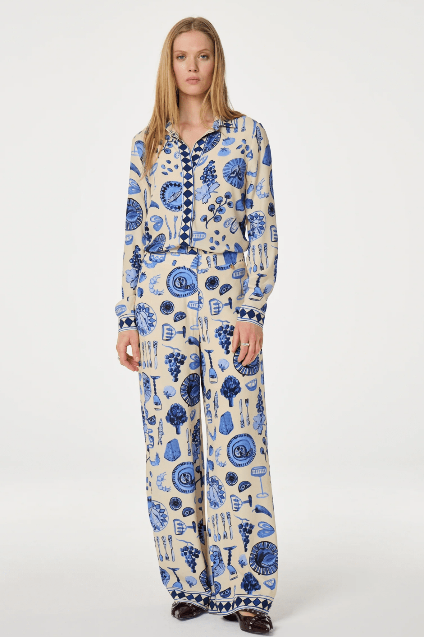 Fabienne Chapot 0179 Creme Brulee Gala Blouse - Dotique - Fabienne Chapot