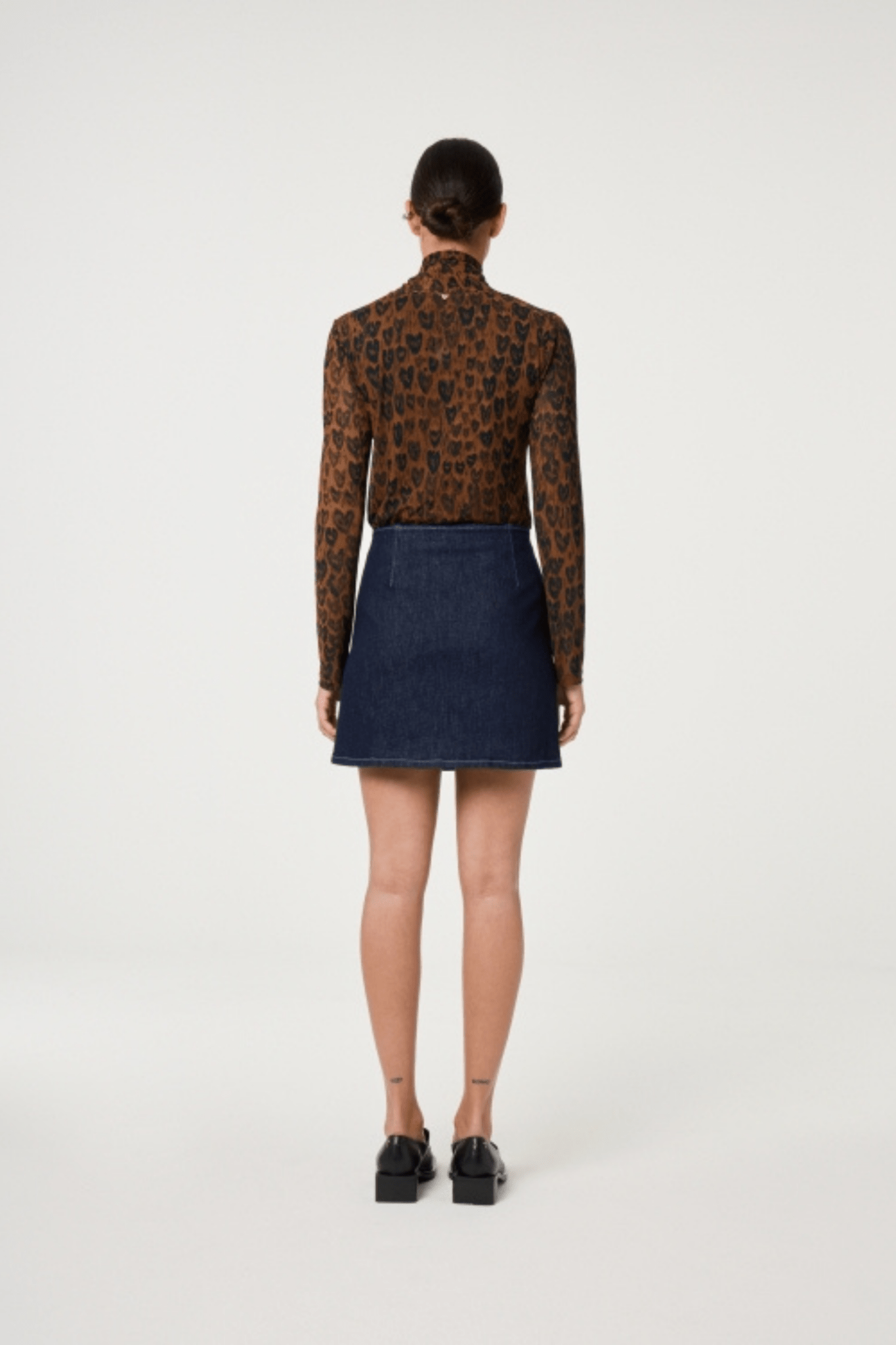 Fabienne Chapot 0206 Burnt Sugar/Black Jane Top - Dotique - Fabienne Chapot