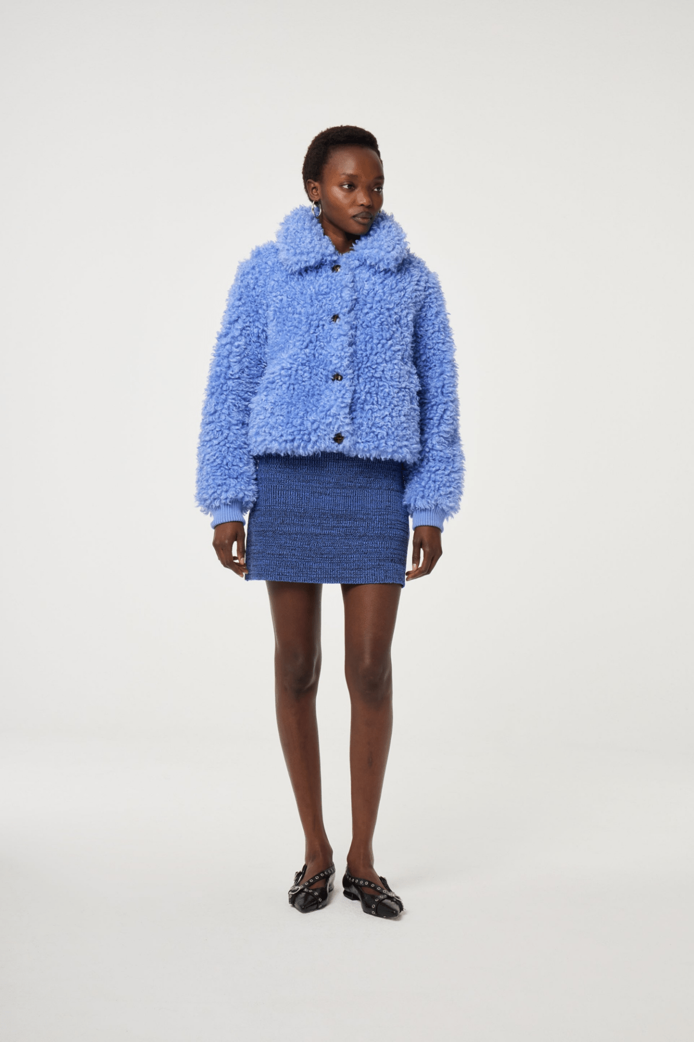 Fabienne Chapot 3349 French Blue Bobby Jacket - Dotique - Fabienne Chapot