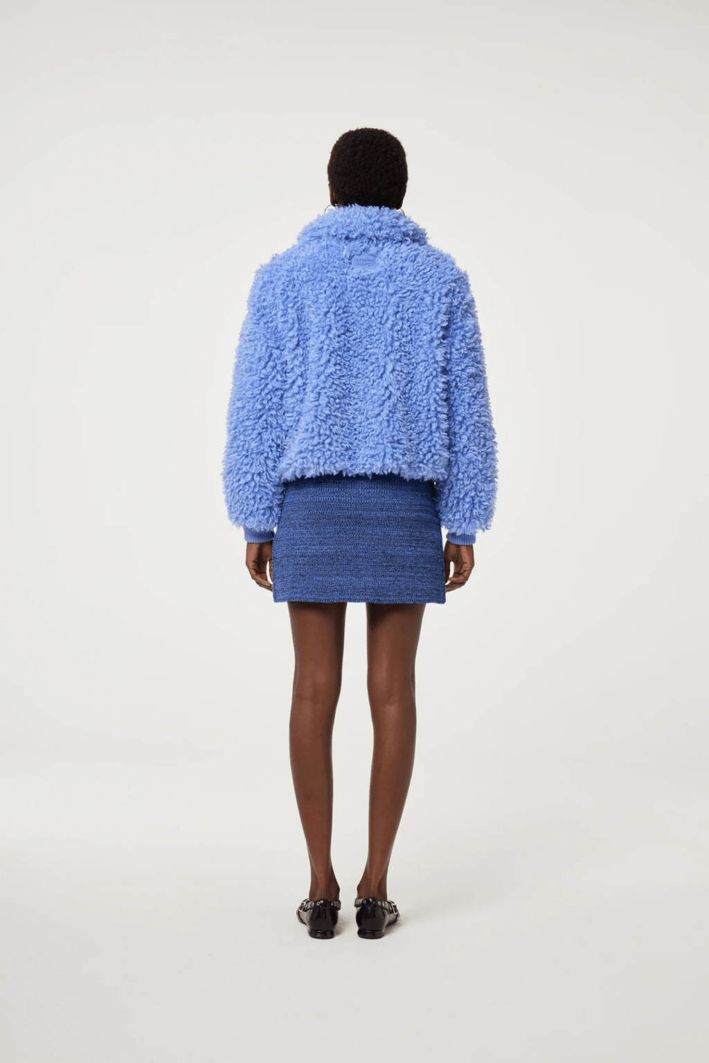 Fabienne Chapot 3349 French Blue Bobby Jacket - Dotique - Fabienne Chapot