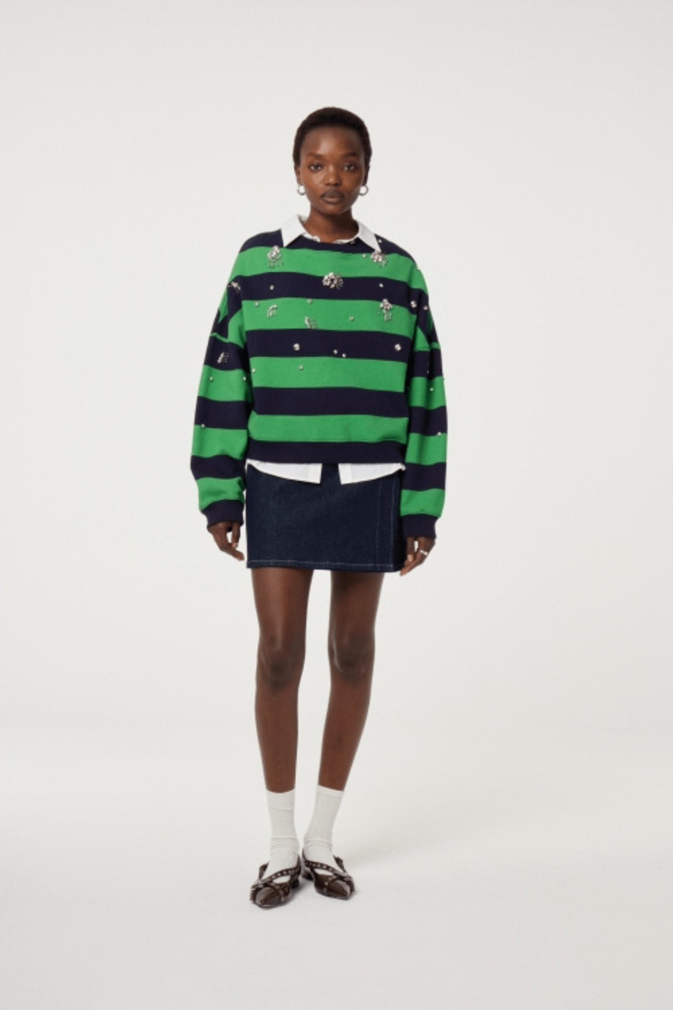 Fabienne Chapot 3624 After Midnight Blue Ronny Sweater - Dotique - Fabienne Chapot