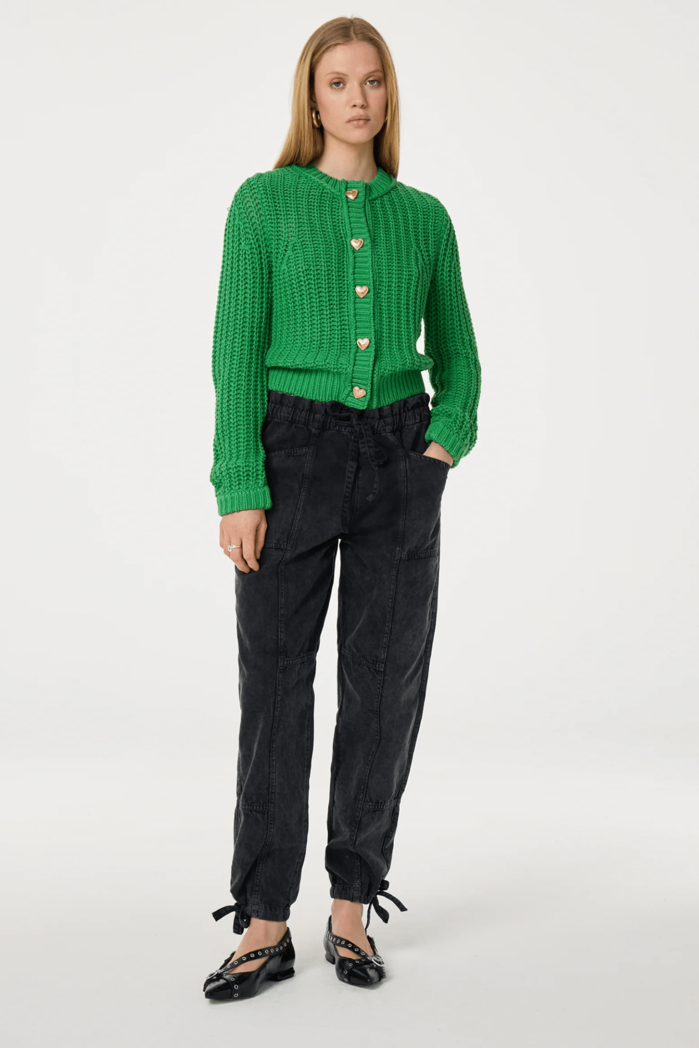 Fabienne Chapot 4321 Green Glimmer Sun Cardigan - Dotique - Fabienne Chapot