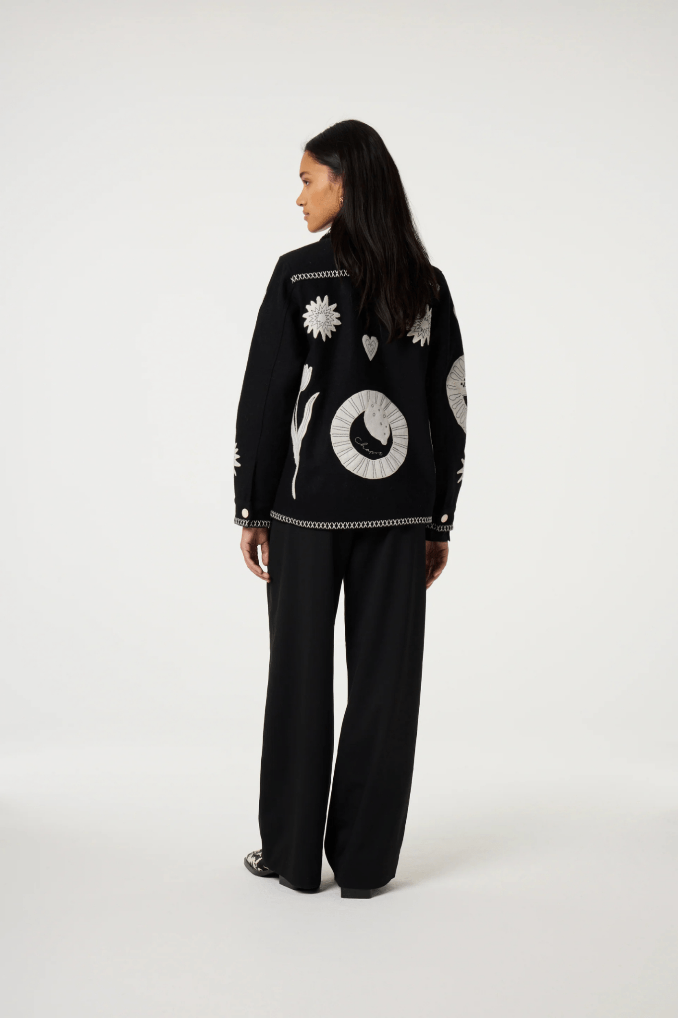 Fabienne Chapot 9001 Black Elias Jacket - Dotique - Fabienne Chapot