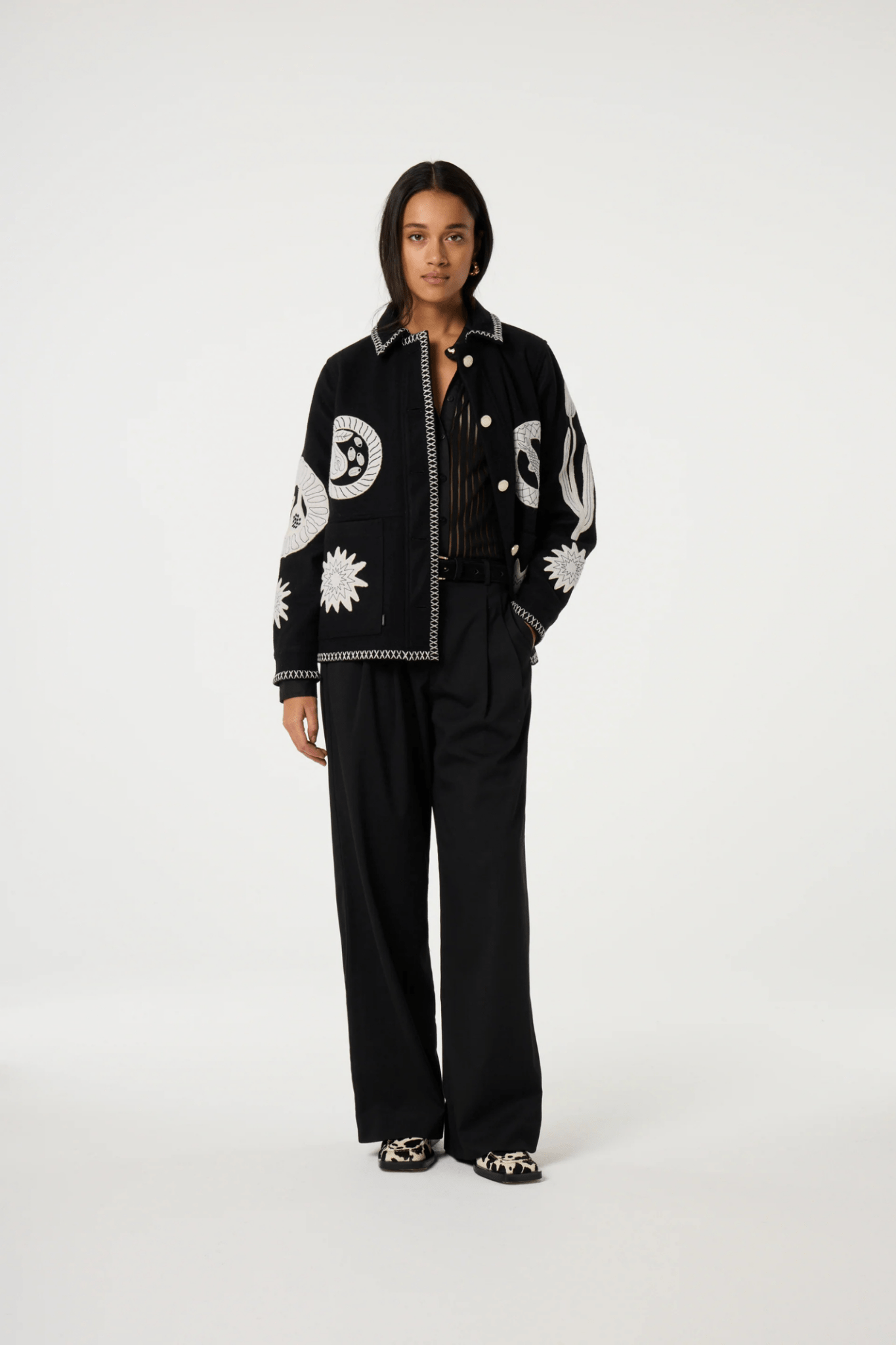 Fabienne Chapot 9001 Black Elias Jacket - Dotique - Fabienne Chapot