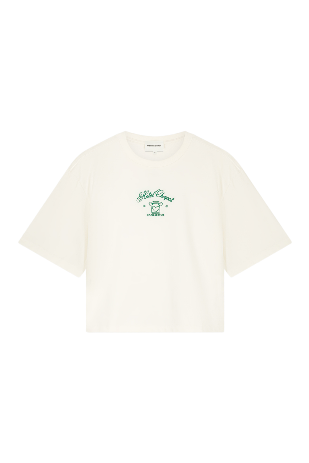 Fabienne Chapot Benja T-shirt Cosy White/Green