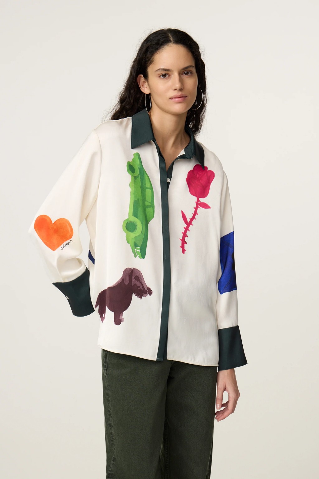 Fabienne Chapot Cameron Blouse Multi by Fabienne Chapot abstract print Shop Fabienne Chapot at Dotique