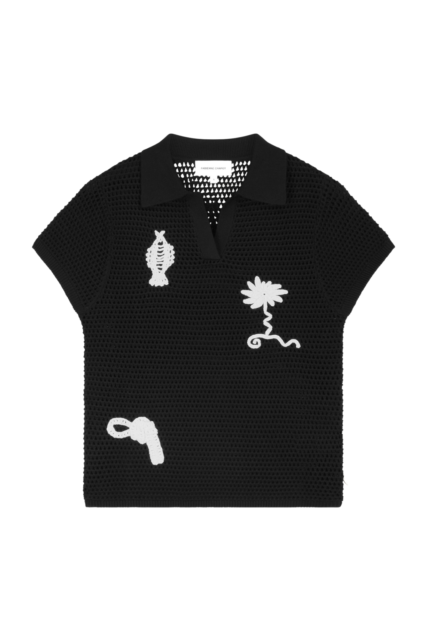 Fabienne Chapot Fin Jumper Black