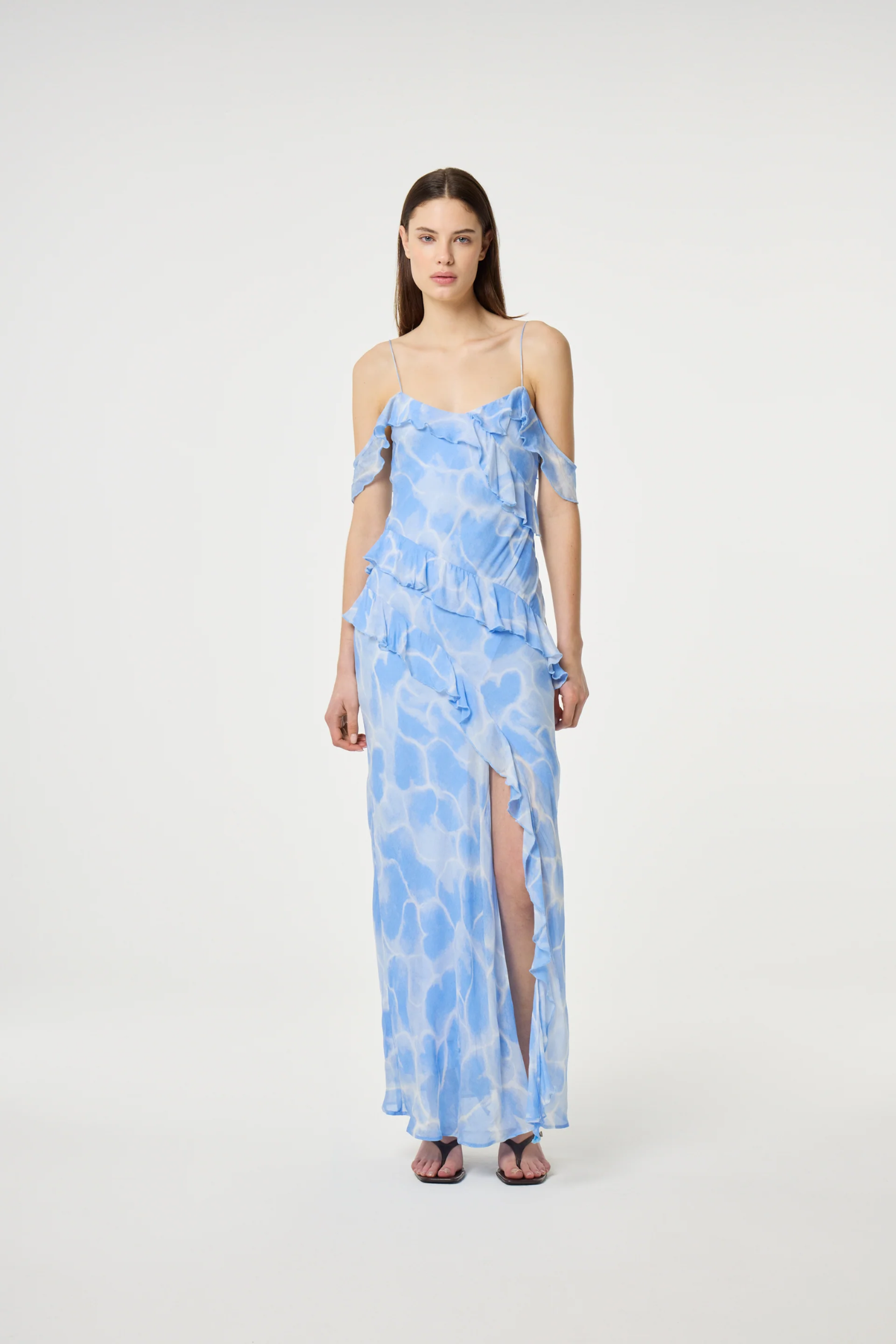 Fabienne Chapot Jule Dress Light Blue/Crispy White