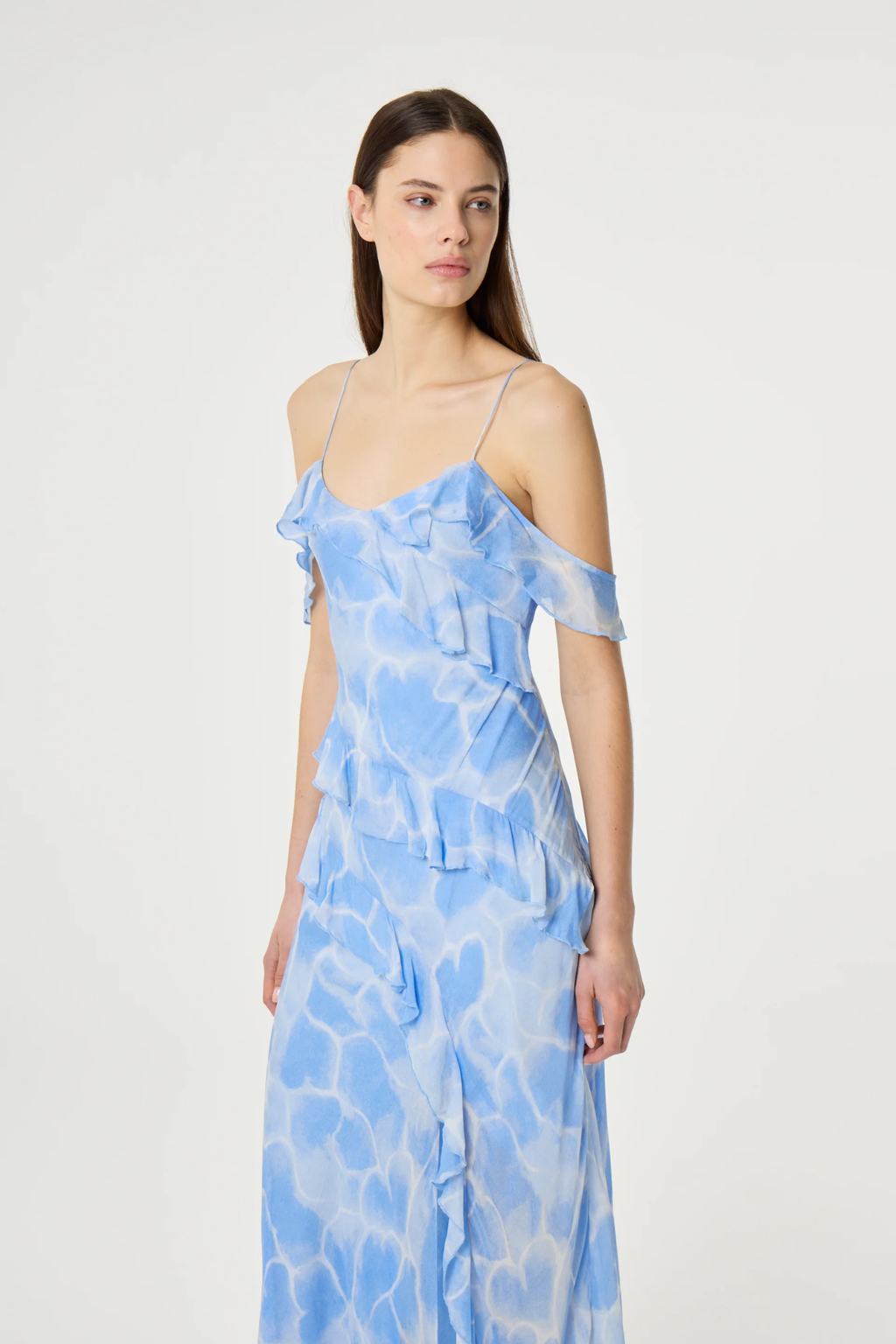 Fabienne Chapot Jule Dress Light Blue/Crispy White
