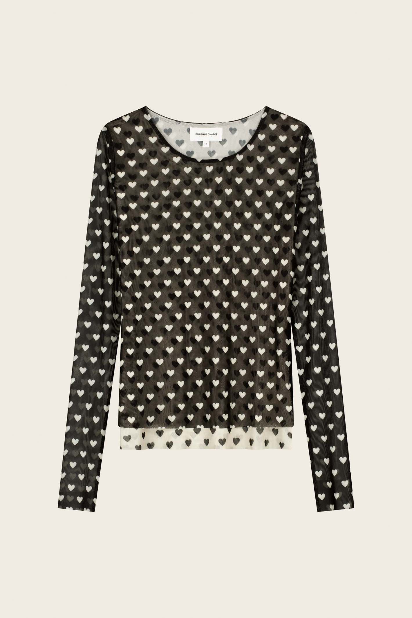Fabienne Chapot Junna Top Cosy White/Black