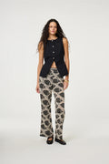 Model wearing Fabienne Chapot Mercy Top Black by Fabienne Chapot, shop Fabienne Chapot at Dotique