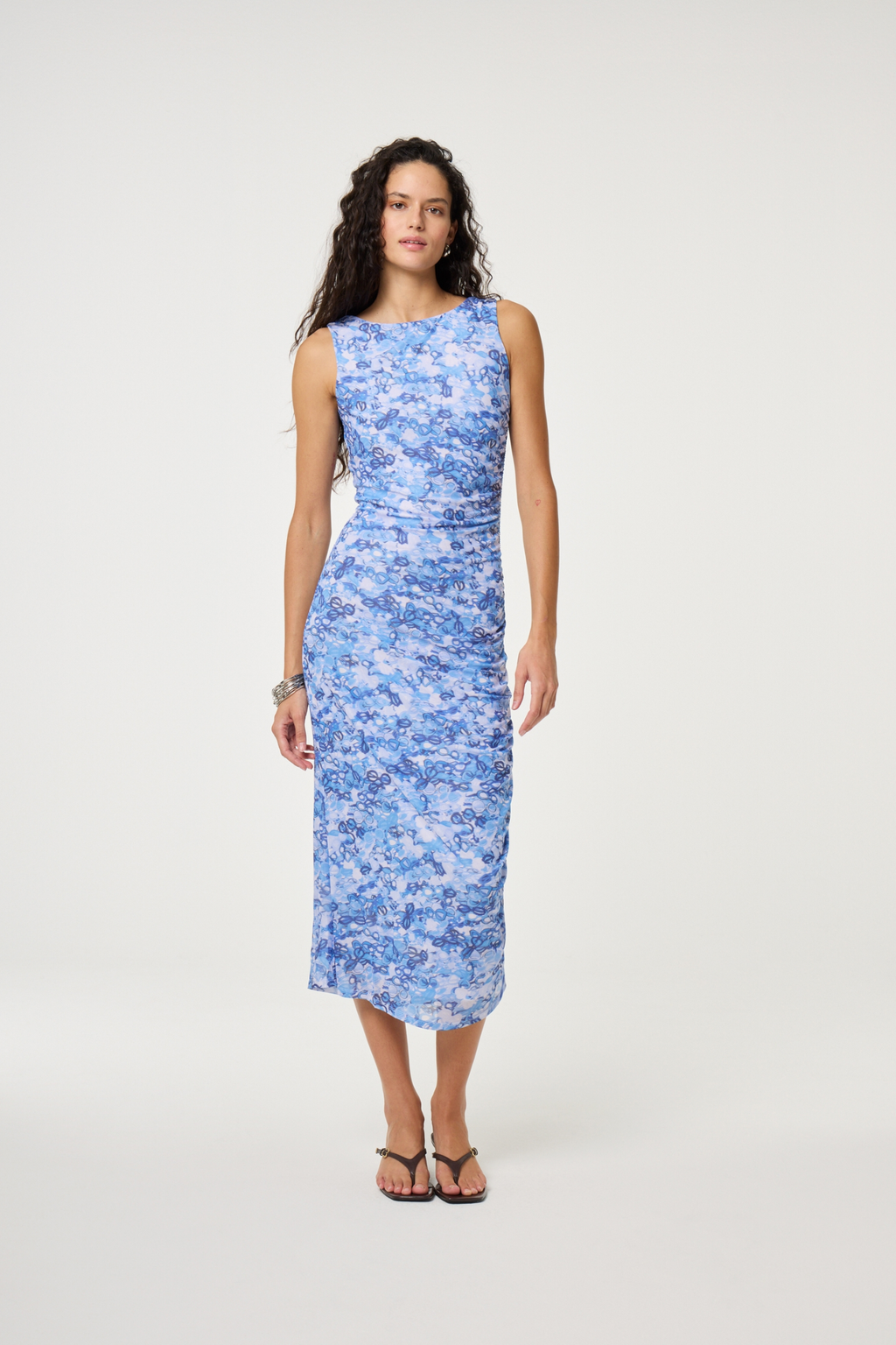 Fabienne Chapot Zina Dress Sea of Sunglasses Blue