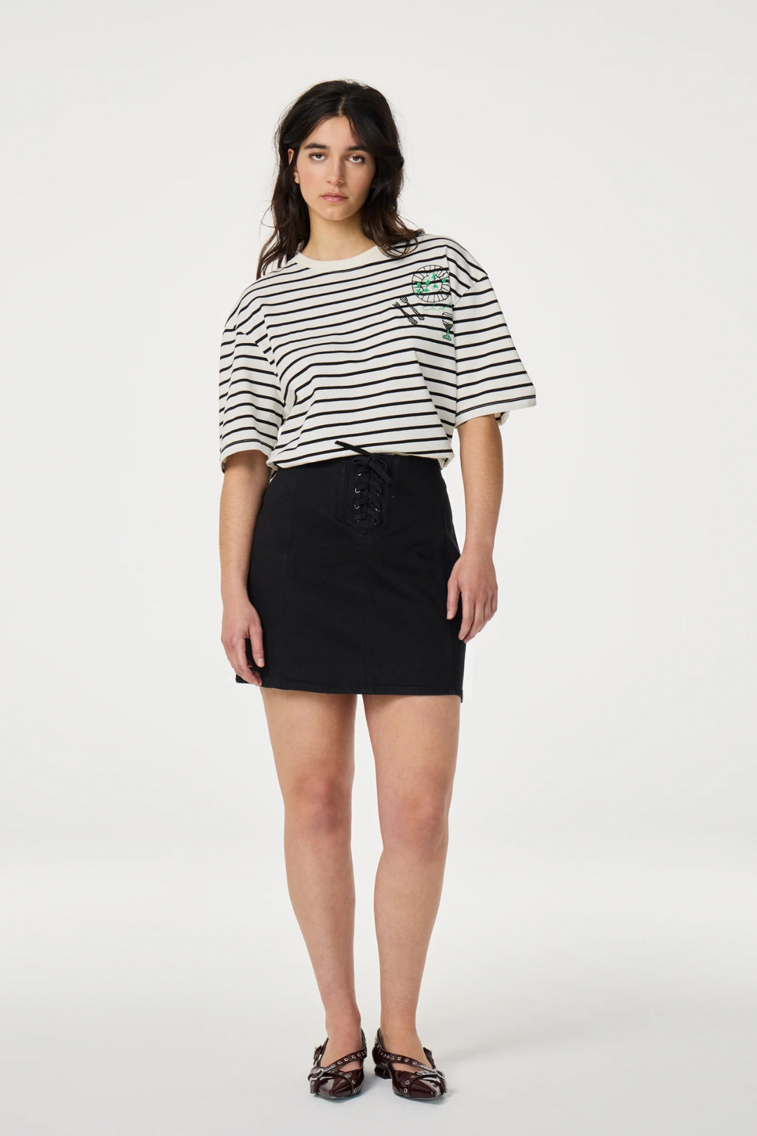 Fabienne Chapot 0212 Cosy White/Black Benja T-Shirt