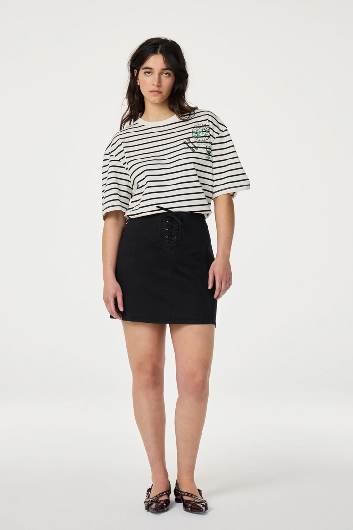 Fabienne Chapot 0212 Cosy White/Black Benja T-Shirt