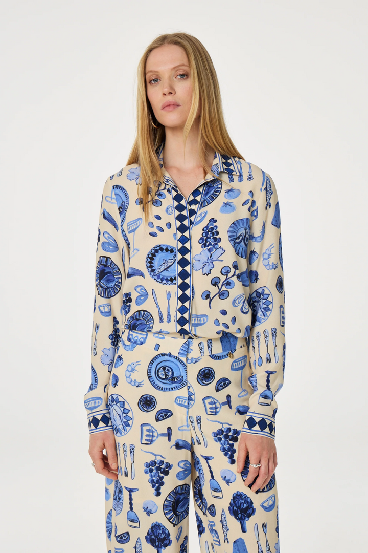 Fabienne Chapot 0179 Creme Brulee Gala Blouse