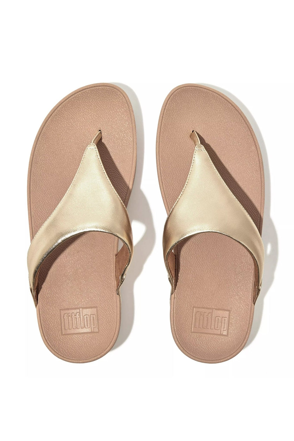 Fitflop Lulu Leather Toe - Post Platino - Dotique