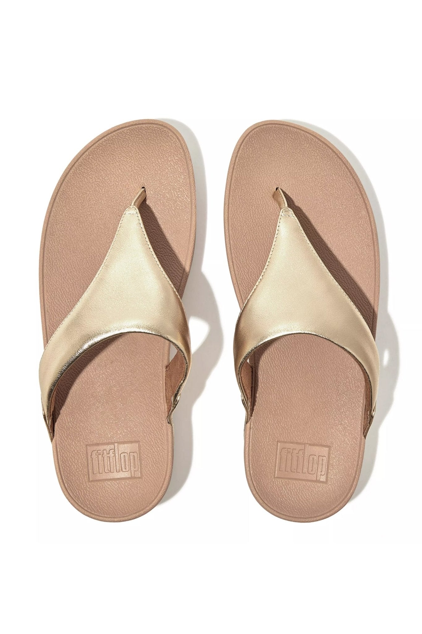 Fitflop Lulu Leather Toe - Post Platino - Dotique