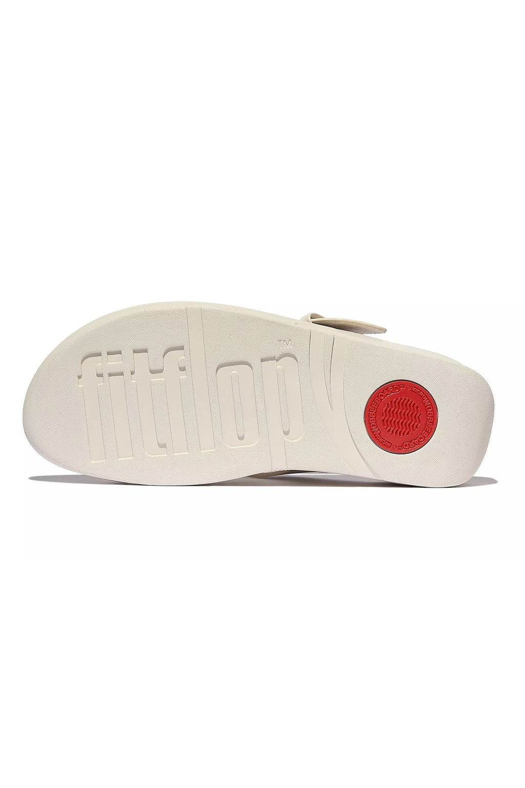 Fitflop Lulu Resin - Buckle Leather Toe - Post Sandals Paris Beige - Dotique