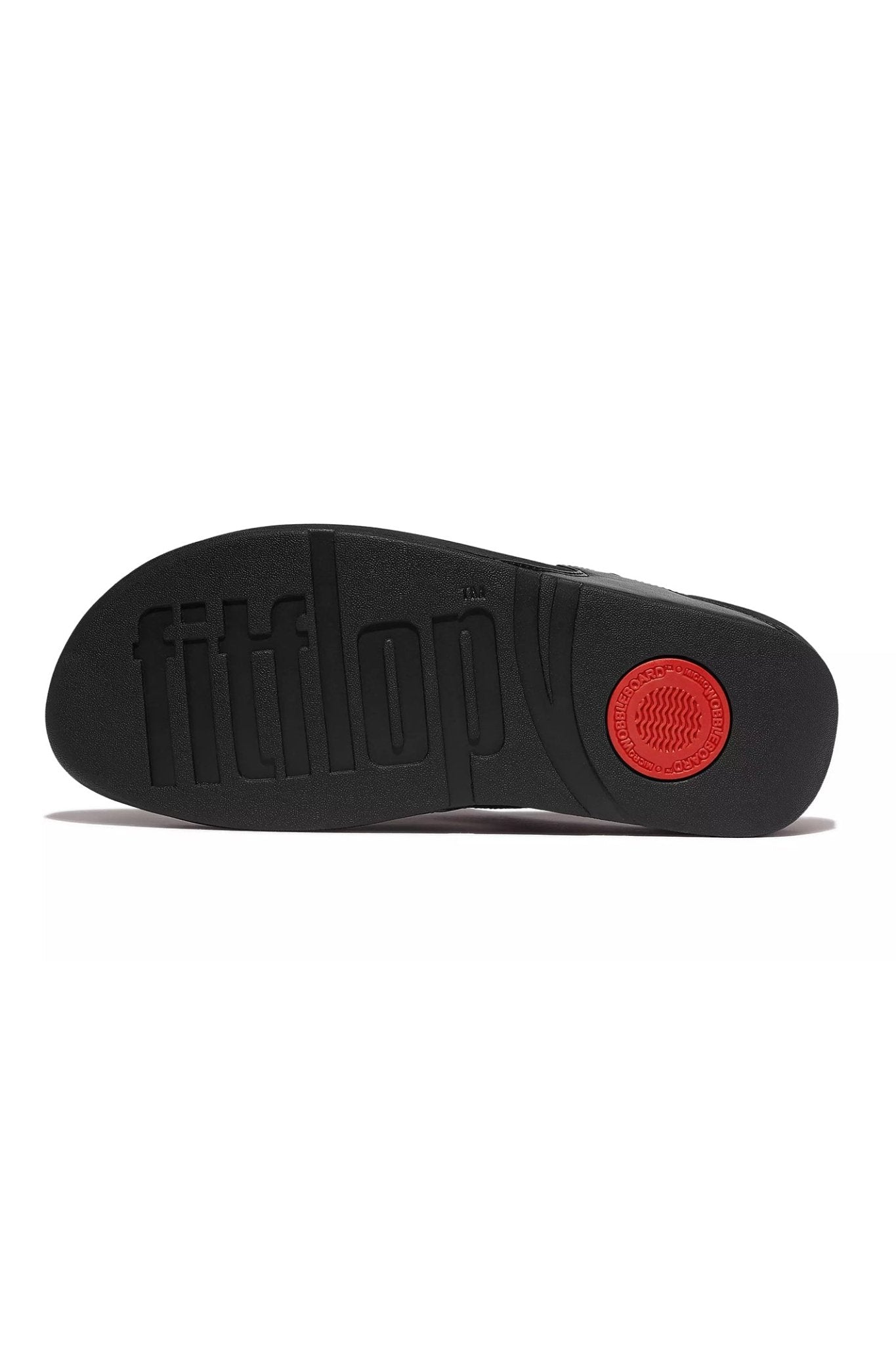 Fitflop LuLu Sequin Toe - Post Sandals All Black - Dotique