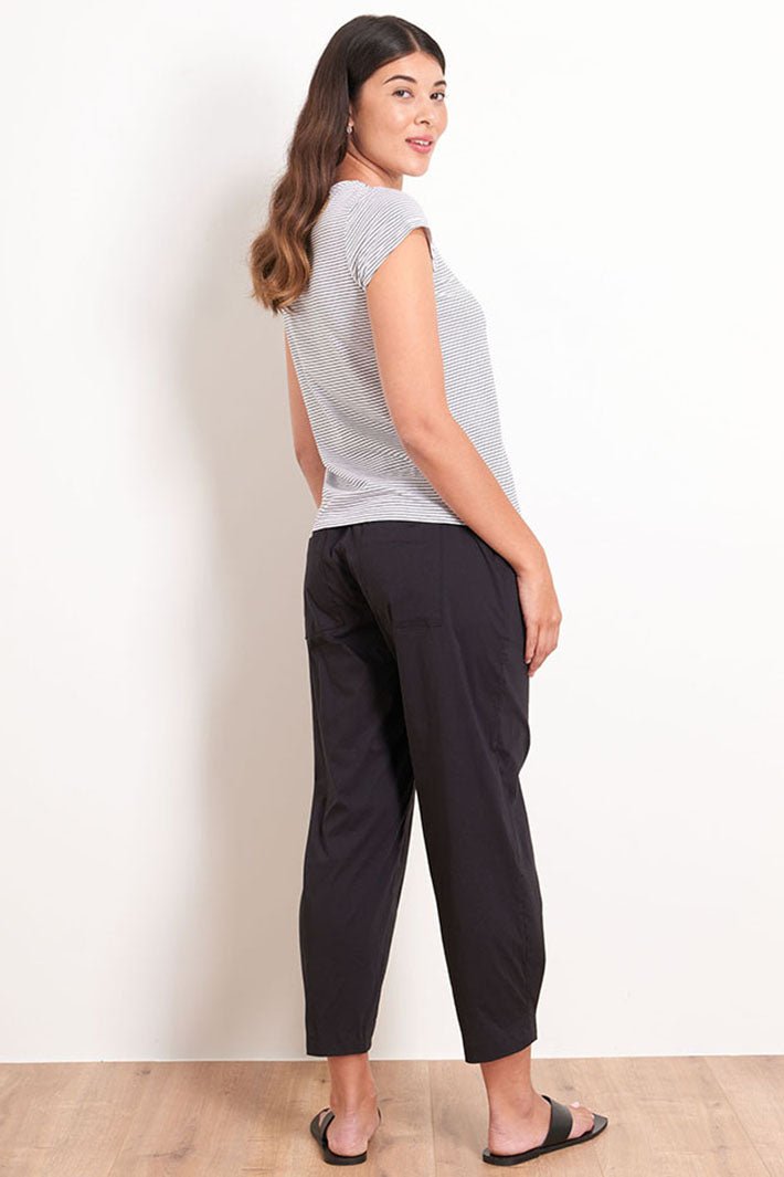 Foil 7376 Black Ankle Grazer Trousers - Dotique