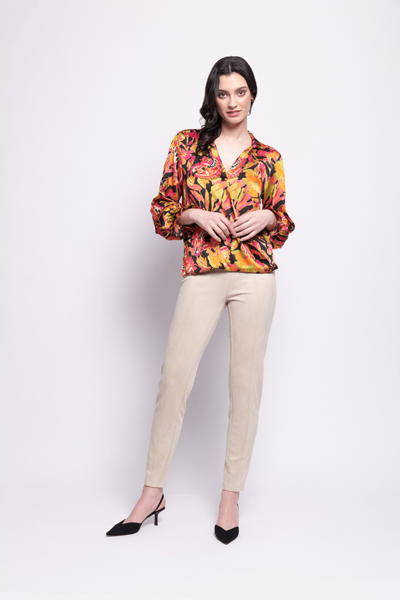 Foil FO7781 Best Exotic Gala Twist Blouse - Dotique - Foil