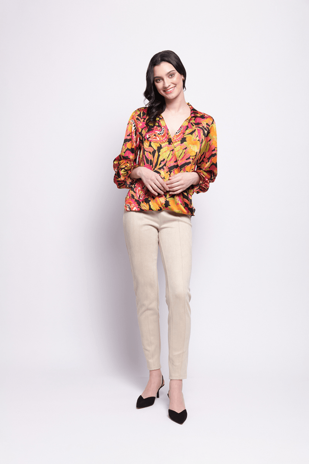 Foil FO7781 Best Exotic Gala Twist Blouse - Dotique - Foil